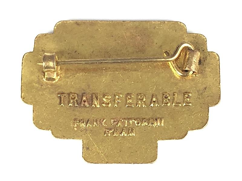 1960 Liverpool County Stand Aintree racecourse horse racing club badge — image 2