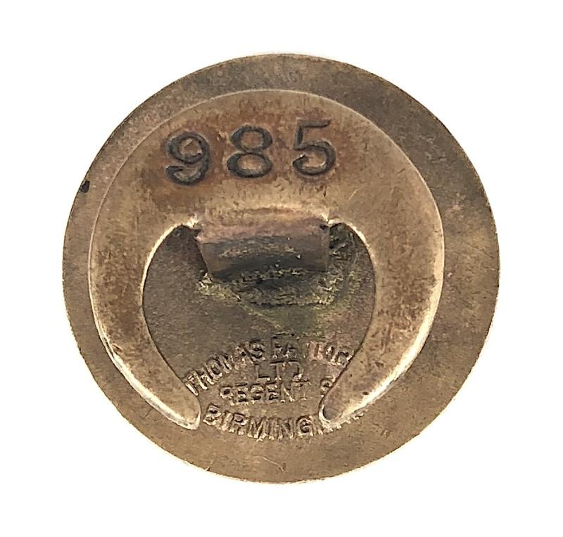 J. Samuel White & Co Shipbuilders Numbered Badge Cowes Isle of Wight — image 2