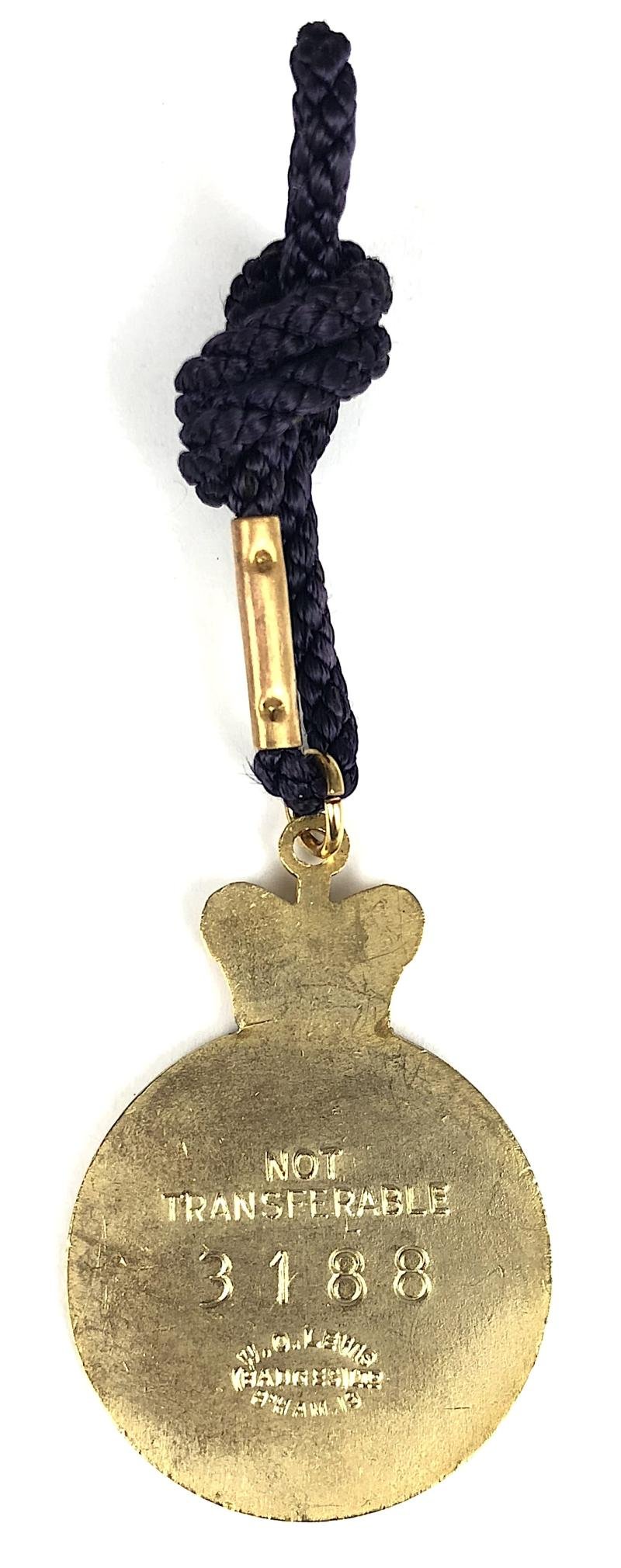 1989 Henley Royal Regatta Sesquicentenary stewards enclosure badge — image 2