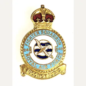 RAF No 245 Battle of Britain Northern Rhodesian Squadron badge …
