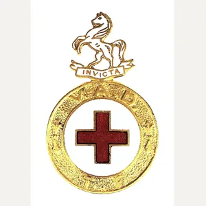 WW1 Kent Voluntary Aid Detachment VAD T.F Cap Badge