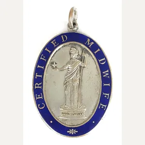 Certified Midwife 1921 qualification badge