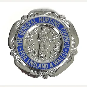 General Nursing Council State Registered Nurse 1972 SRN Badge