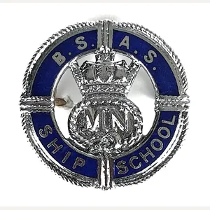 WW2 British Ship Adoption Society Merchant Navy war comforts badge