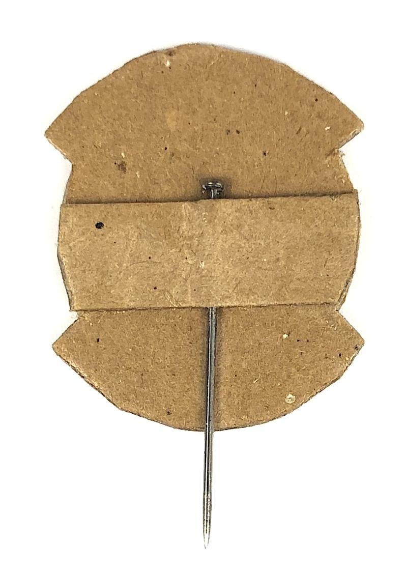 Free French Resurgam 1940 Fundraising Union Jack Paper Badge — image 2