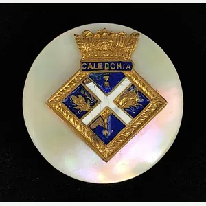 HMS Caledonia Royal Navy Shore Establishment Badge Rosyth Scotland