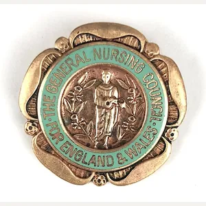 General Nursing Council State Enrolled Nurse SEN (M) unnamed badge