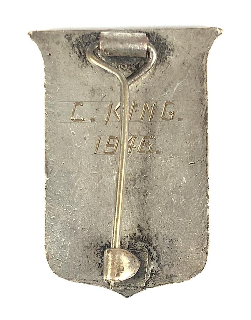 Institute of Almoners hospital union named badge — image 2