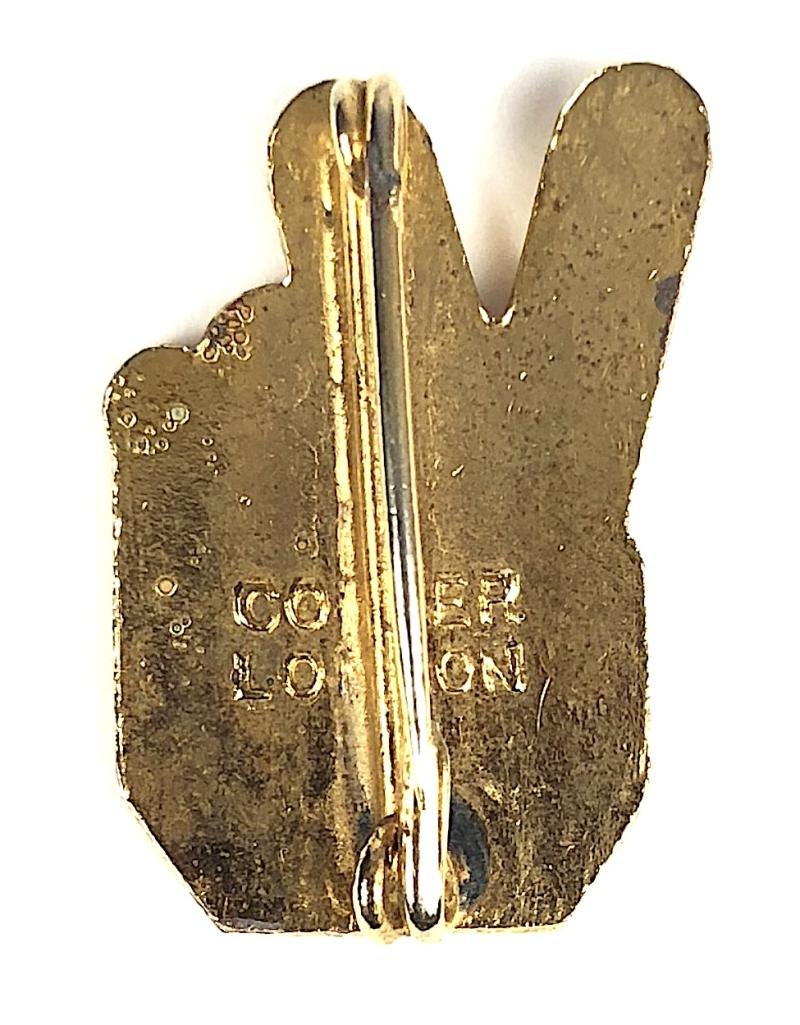 Tottenham Hotspur UP THE SPURS football supporters club badge — image 2