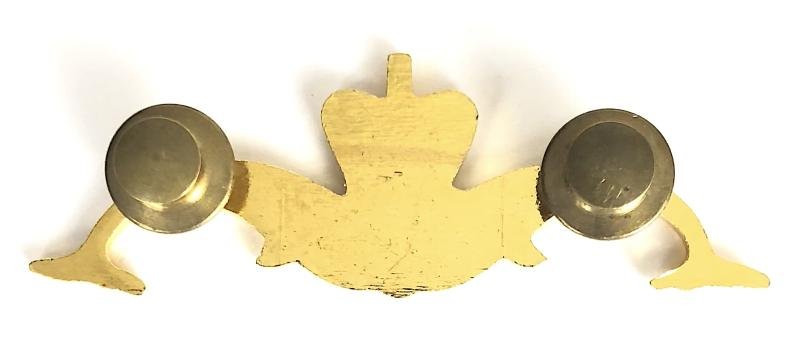 EIIR Royal Navy Submarine Service dolphin anchor badge — image 2