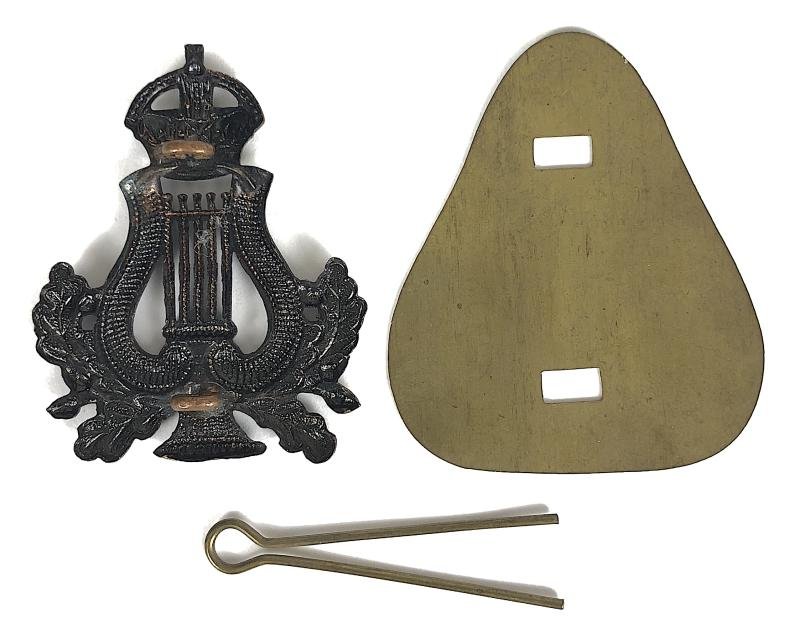 British Army Bandsman Lyre Wreath Crown proficiency trade sleeve badge — image 2