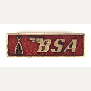 Birmingham Small Arms Company BSA advertising badge
