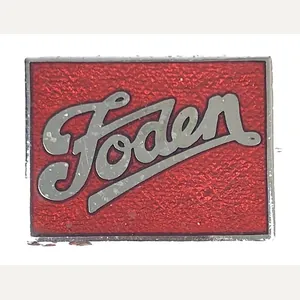 Foden Trucks & Bus manufacturing company advertising badge Sandbach