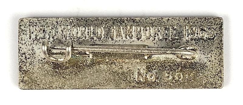 Boy Scouts 11th World Scout Jamboree Greece 1963 Laurel Award participants badge — image 2