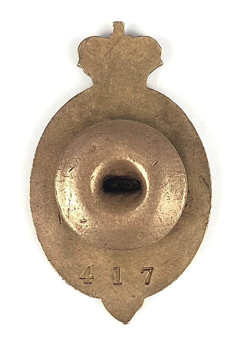 WW1 Woodbridge District Volunteers Numbered Badge Suffolk — image 2