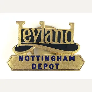 Leyland Motors Nottingham Depot Vintage Lapel Badge