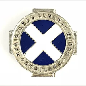 Registered General Nurse Scotland 1930 Hm Silver RGN Badge