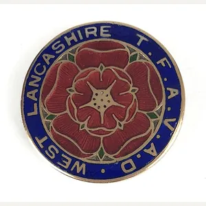 West Lancashire Territorial Force Association Voluntary Aid Detachment Badge