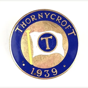 WW2 Thornycroft Company Ltd shipbuilders 1939 war worker badge