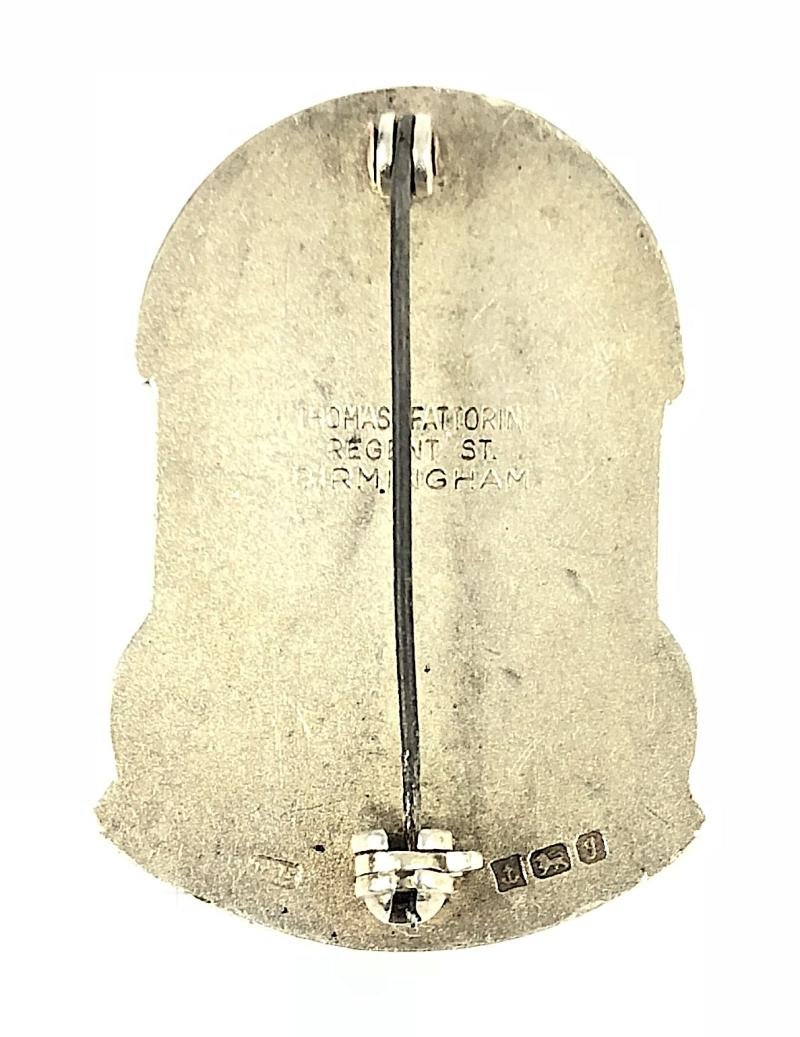 Dudley Road Hospital Birmingham 1983 Hallmarked Silver Nurses Badge — image 2