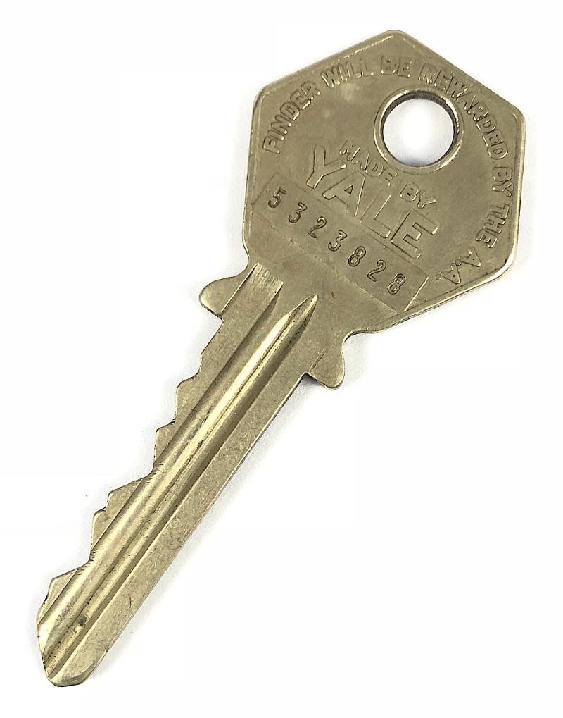 Automobile Association membership breakdown AA Sentry Box Yale Key — image 2