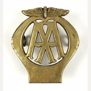 Automobile Association motorist breakdown AA patrolmans cap badge