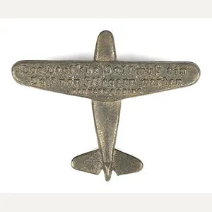 German Aircraft Third Reich Tinnie Donation Badge