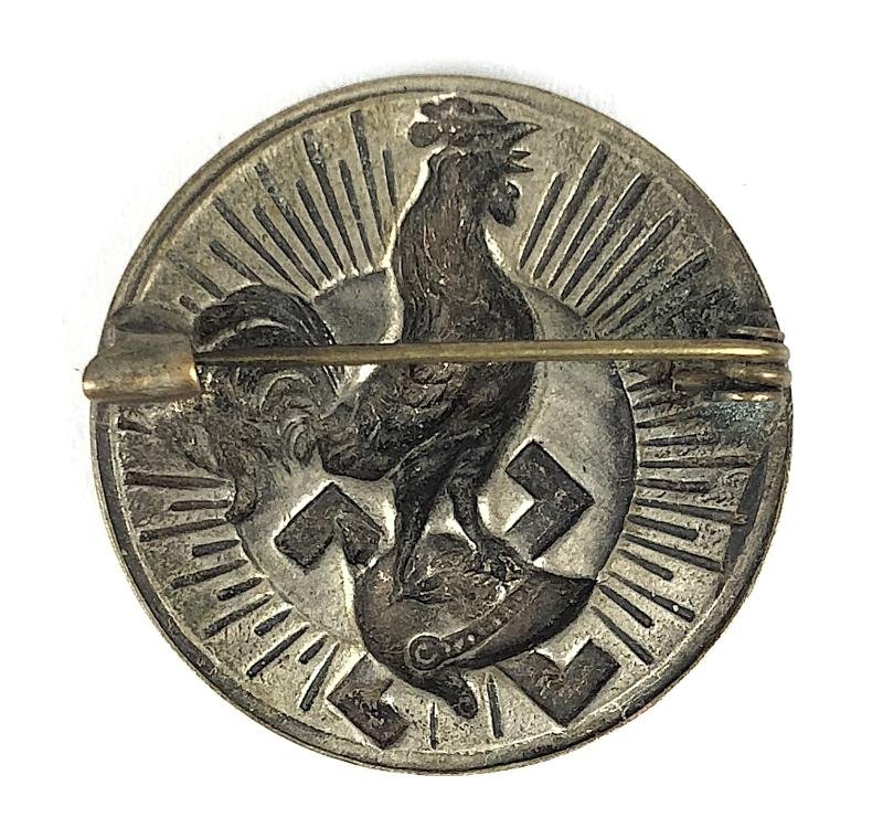 French Gallic Rooster Anti German Badge — image 2