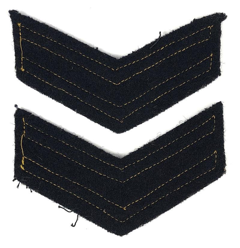 Civil Defence Senior Warden Pair of Felt Rank Chevrons — image 2