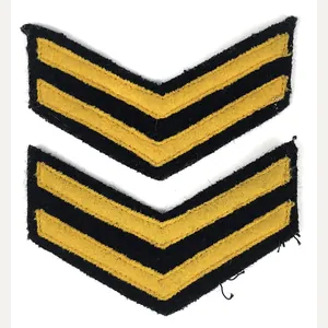 Civil Defence Senior Warden Pair of Felt Rank Chevrons