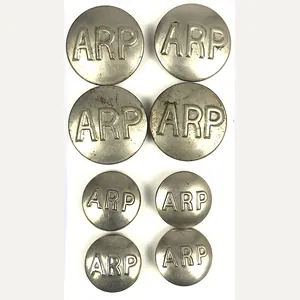 Air Raid Precautions bluette overall set of ARP buttons