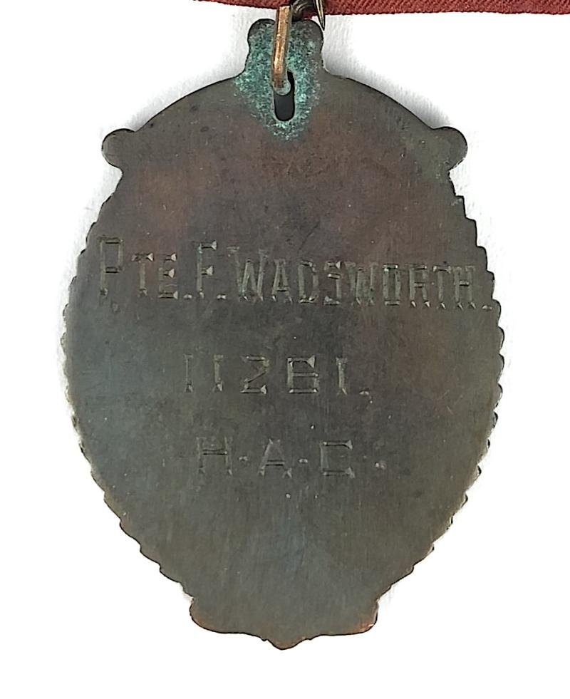 Token of Gratitude From Brighouse Yorkshire Tribute Medal Honourable Artillery Company — image 3