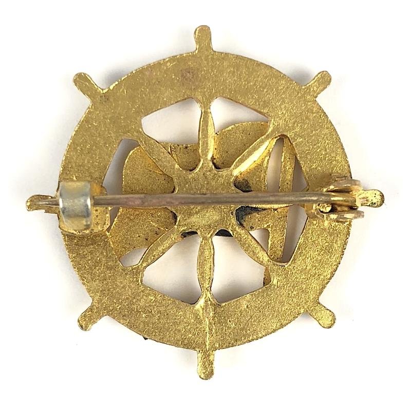 SS Orion Orient Steam Navigation Company ships wheel badge — image 2
