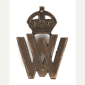 WW1 Volunteer War Workers officially numbered badge by J.R.Gaunt