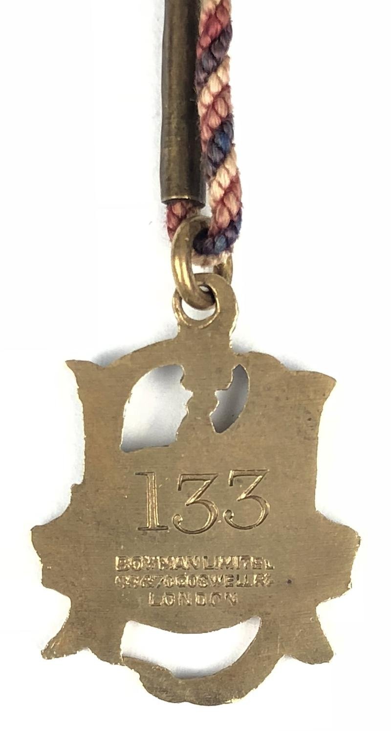 Newbury 1908 Racecourse horse racing club membership badge — image 3