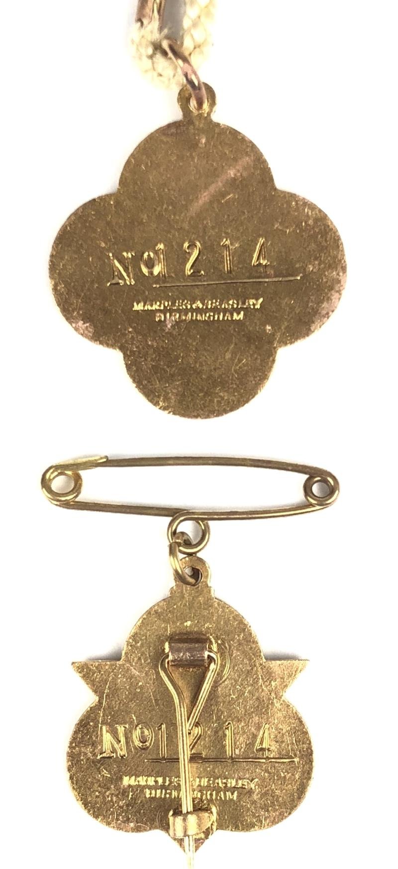 British Automobile Racing Club 1955 BARC Goodwood 1955 pair of badges — image 2