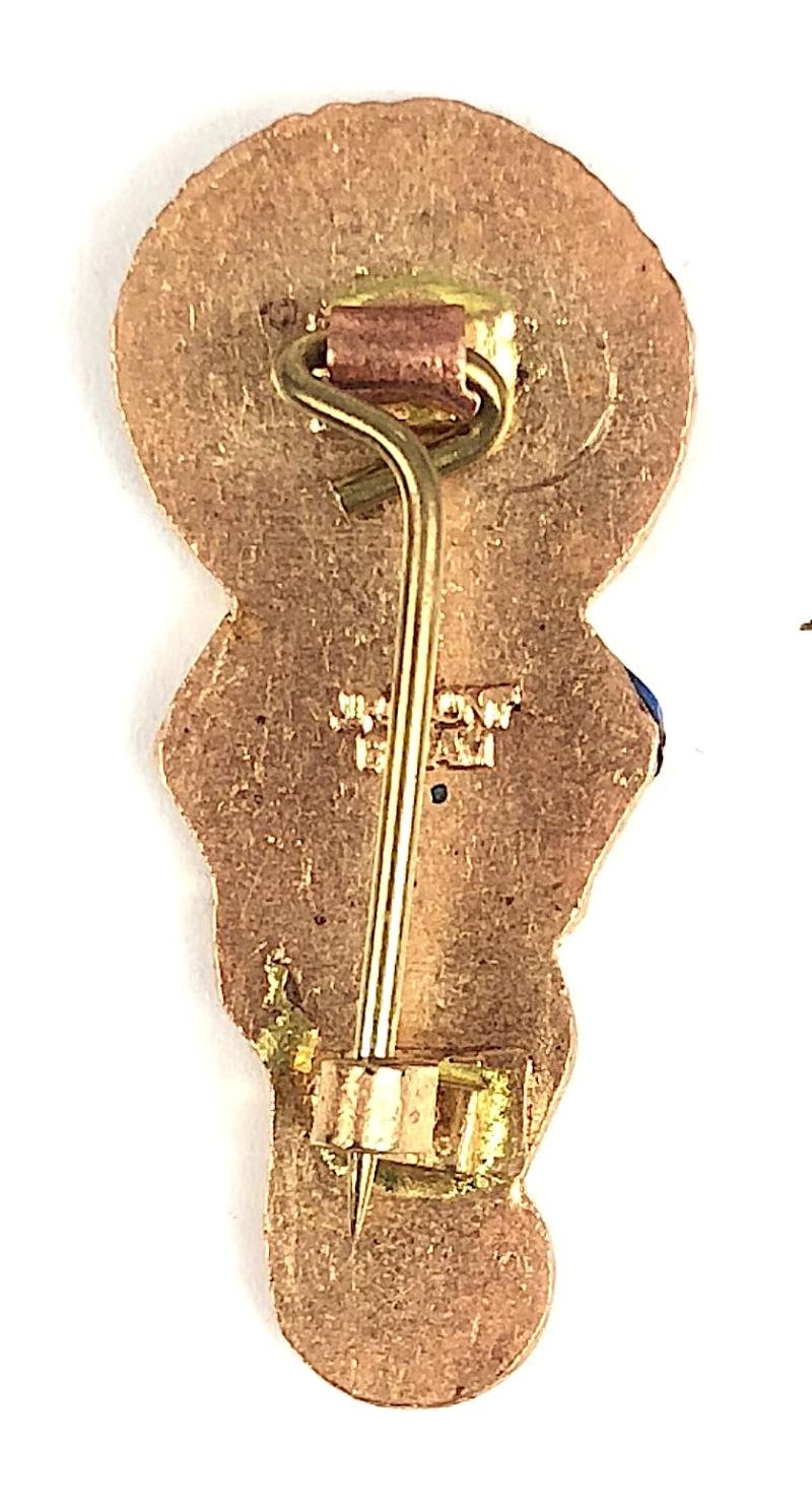 Robertsons Golly standard white waistcoat advertising badge J.R.Gaunt — image 2