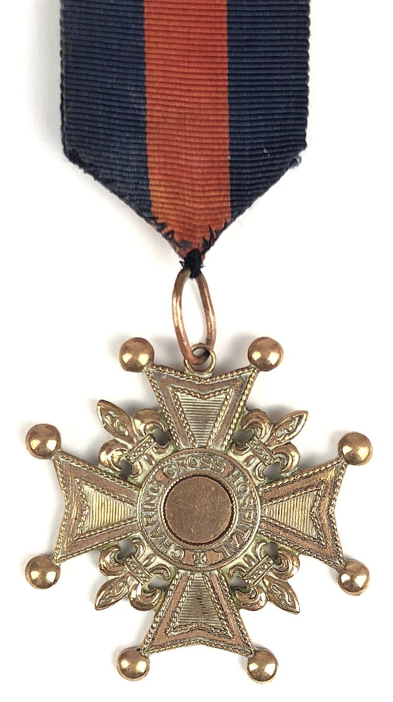 Charing Cross Hospital brass nurses medal — image 2
