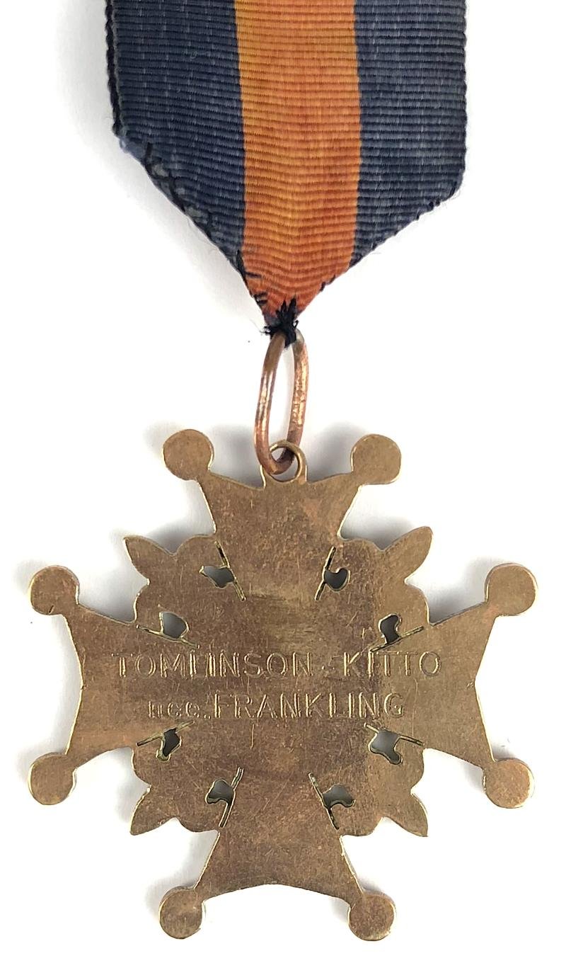 Charing Cross Hospital brass nurses medal — image 3