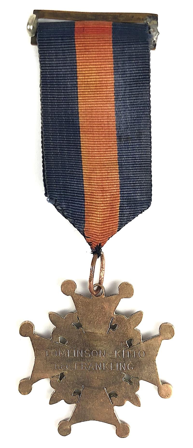 Charing Cross Hospital brass nurses medal — image 4