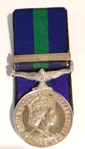 General Service Medal to the R.A.S.C with Canal Zone Clasp