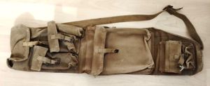 WW2 British Bren Gun Spare Barrel Canvas Bag with shoulder …