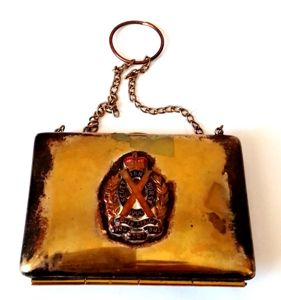 Scottish Horse Trench Art Purse / Bag