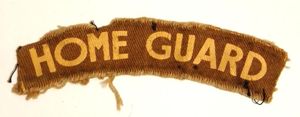 WW2 Period 'HOME GUARD' Shoulder Insignia