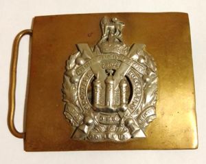Pre 1953 Kings Own Scottish Borders Belt Plate