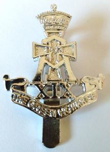 Maker Marked Green Howards Cap Badge