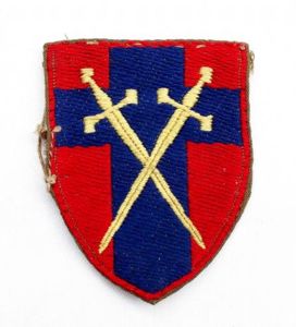 British HQ , 21st Army Group Printed Formation Sign 1943 …