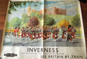 Original Full Size British Rail Poster with Q.O.C H