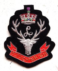 Seafoth Highlanders Blazer Badge