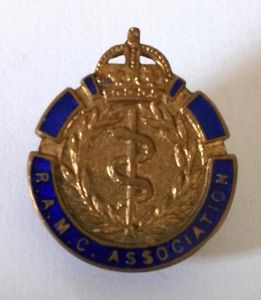 Royal Army Medical Corp Association Lapel Badge
